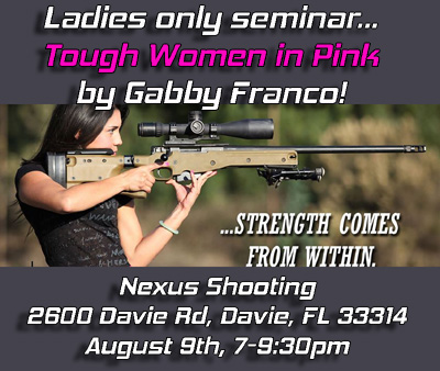 Nexus Shooting - State of the Art Indoor Shooting Range and Firearms Retail  - Nexus Shooting is rolling out the red carpet for all of the ladies! Every  Monday night is Ladies