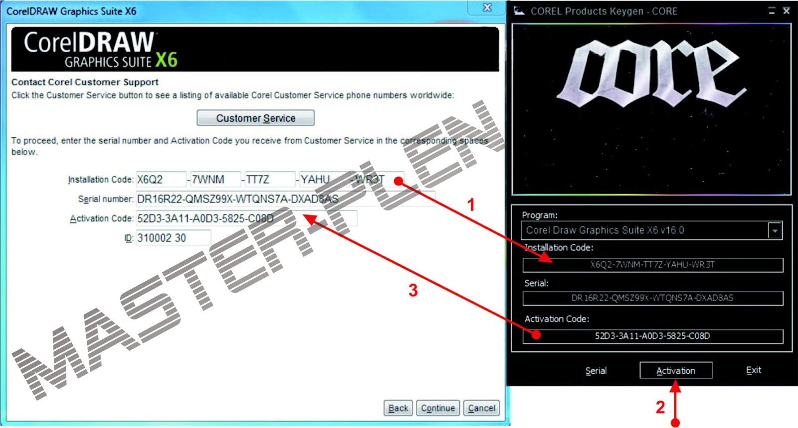 serial number corel draw x7 bagas31