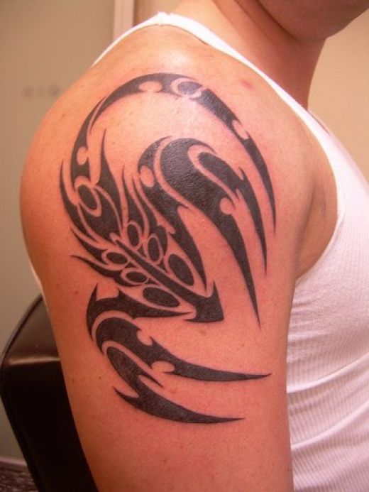 The perfect tattoo for any guy looking to get a really cool looking tribal