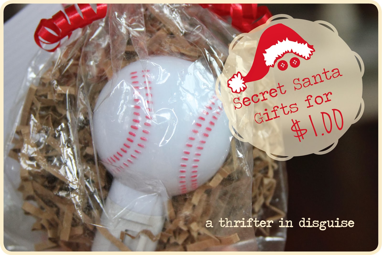 A Thrifter in Disguise: Secret Santa Saturday: Gifts for a Dollar