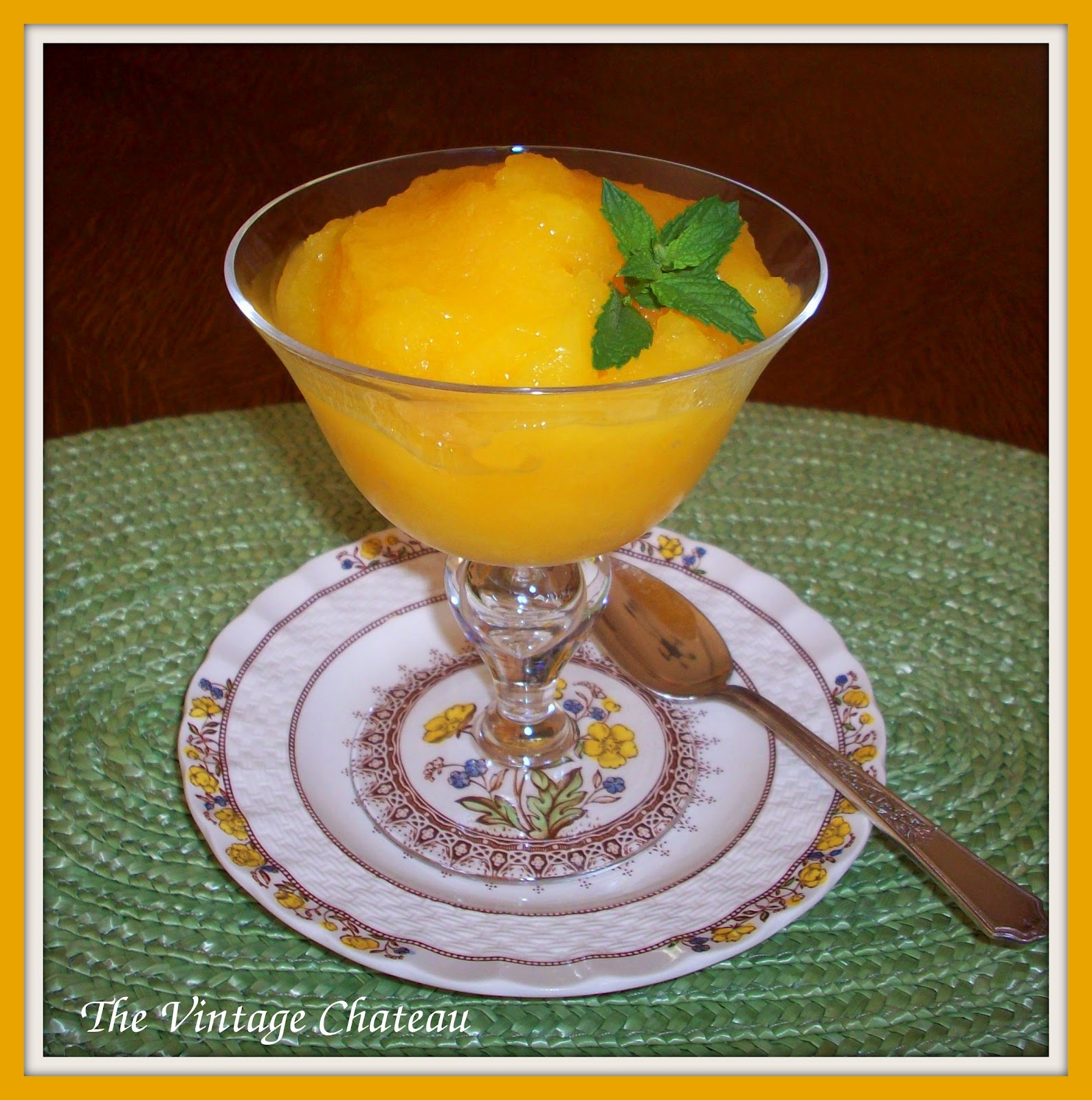The Vintage Chateau Mango Pineapple Sorbet
