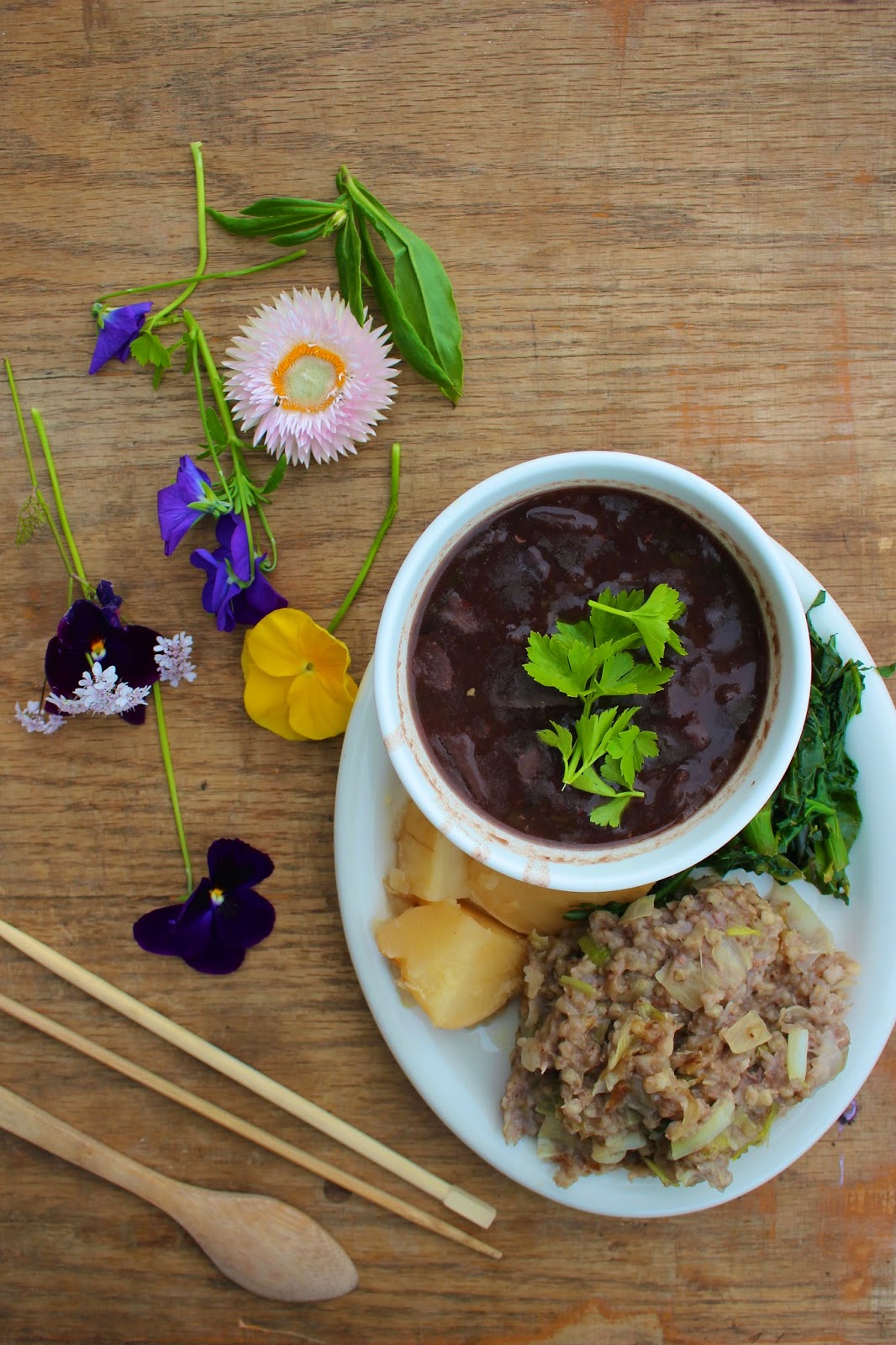 Macrofood Everyday Buckwheat and Adzuki Bean Soup
