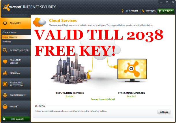 avast key 2045