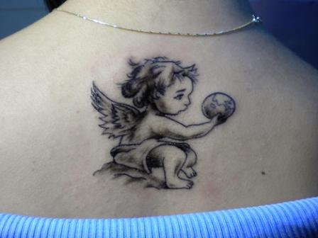 ALL LATEST TATTOOS: Baby Angel Tattoos For Girls
