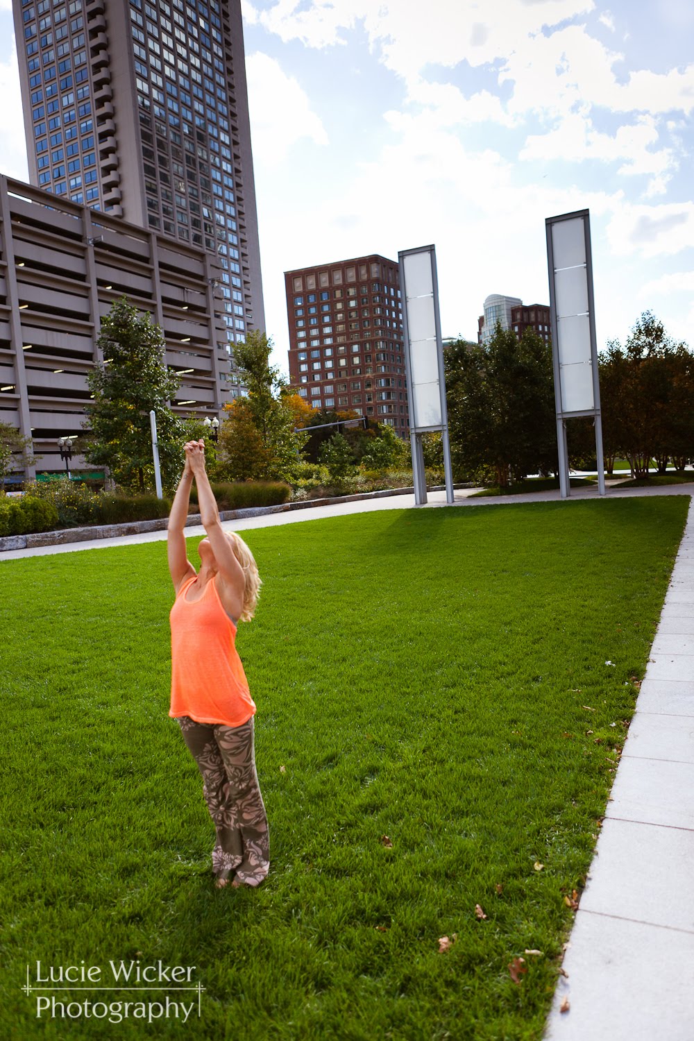 Lucie Wicker Photography Yoga Shoot with Keely on the Greenway