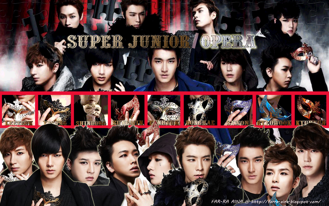 The Best Band Super Junior SUPER+JUNIOR+-+OPERA+WALLPAPER