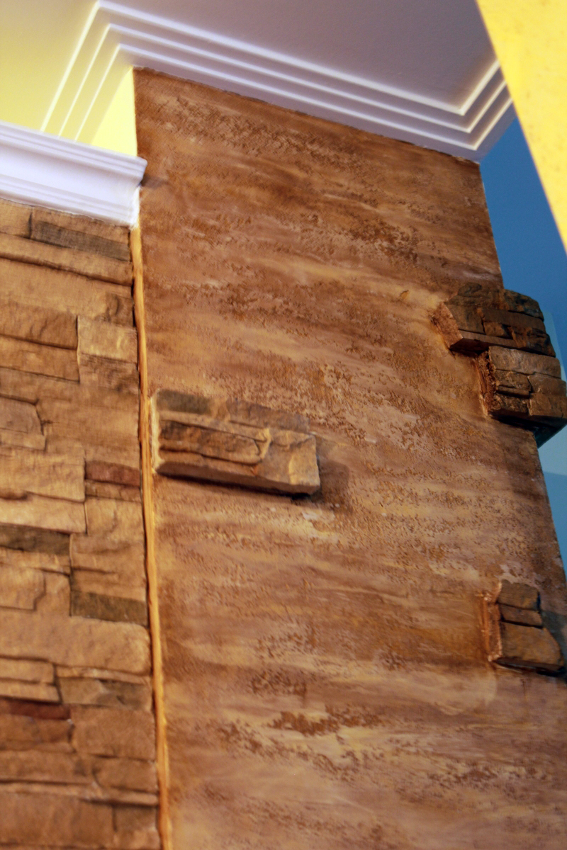 BB FAUX FINISH FAUX FINISH DECORATIVE TEHNIQUES TRAVERTINE