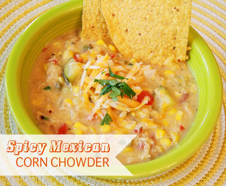 PaperDaisyKitchen Spicy Mexican Corn Chowder