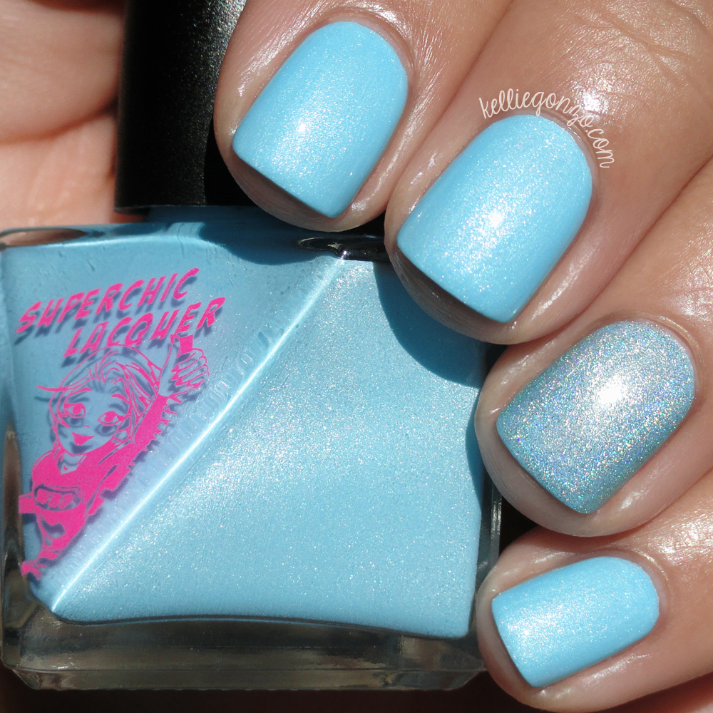 SuperChic Lacquer Crystal Blue Persuasion