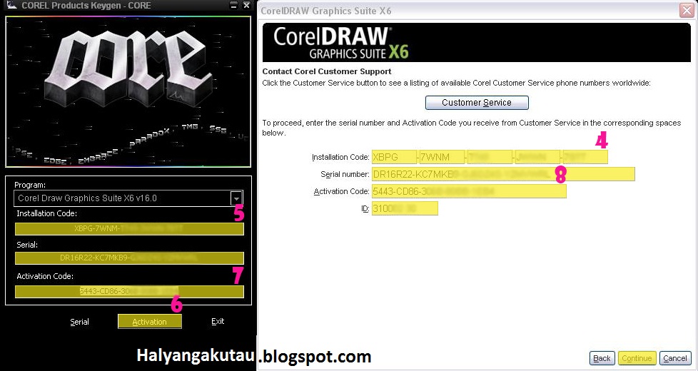 serial number corel draw x6 gratis