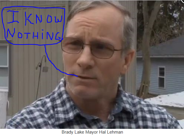 When 19 Action News interviewed Brady Lake Village mayor Hal Lehman he knew nothing.