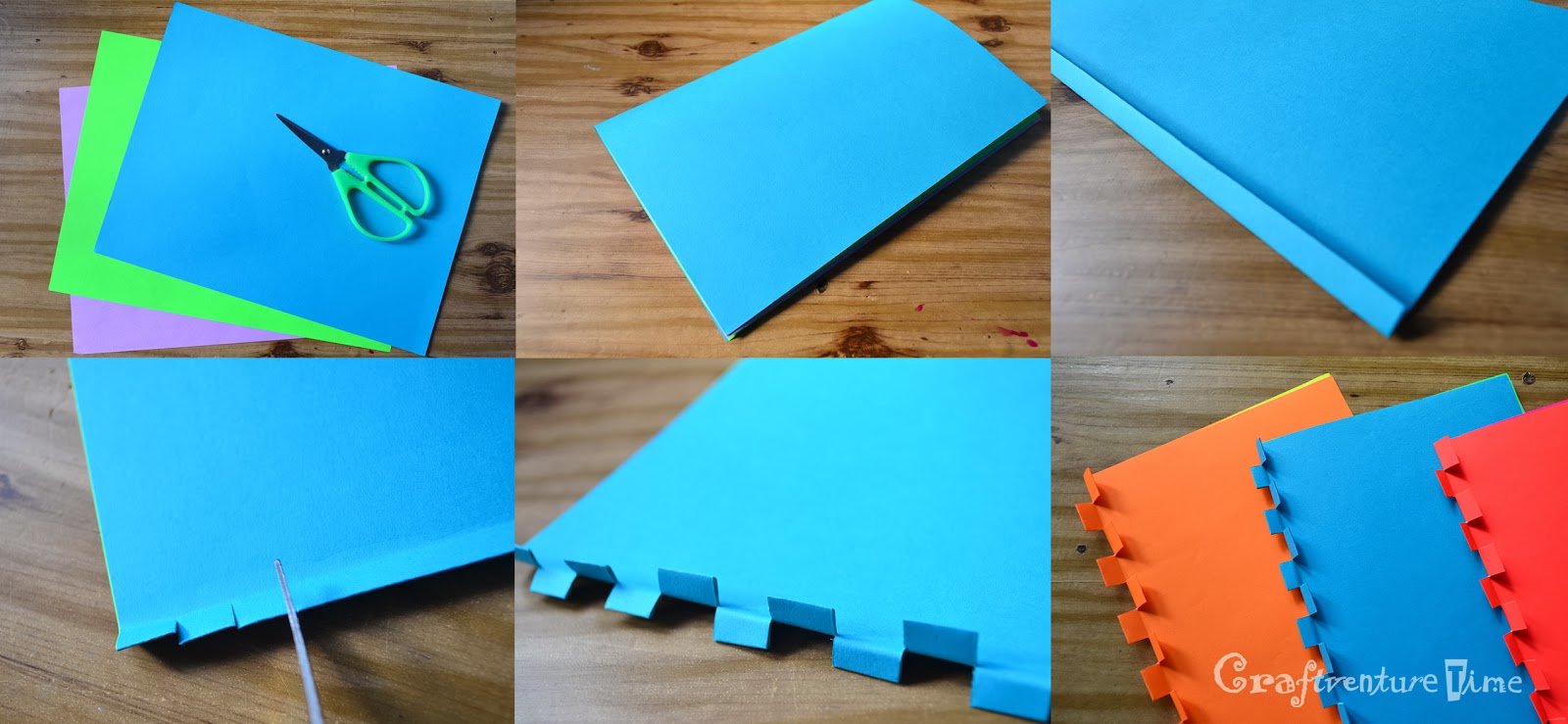 Craftventure Time NoSew, No Glue, Crafty Booklet Binding