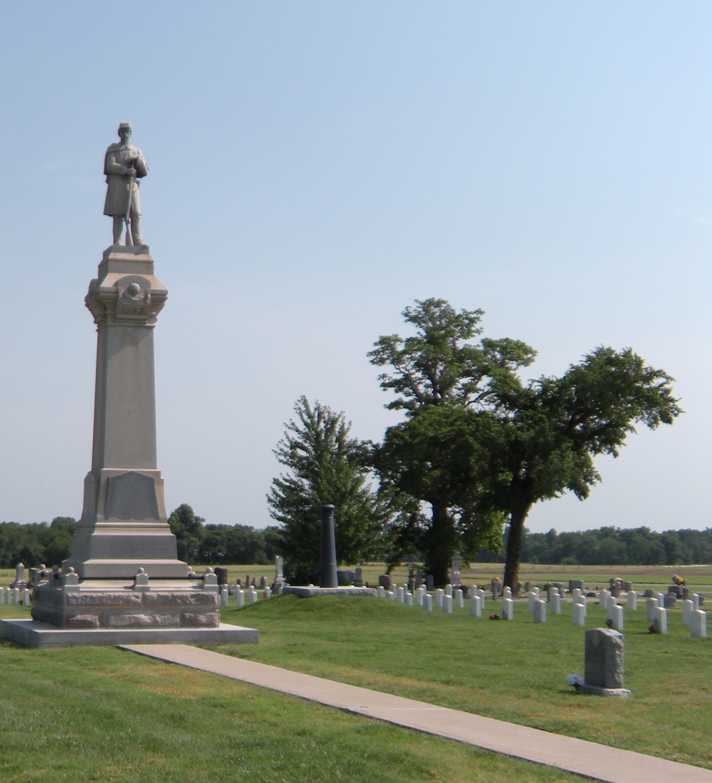 Escape to the Silent Cities Battle Of Baxter Springs Memorial