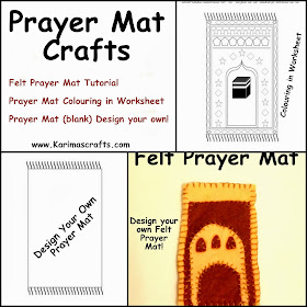 prayer mat crafts Ramadan Islamic Muslim