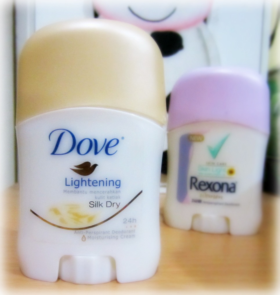FACEOFF Review Dove Lightening Silk Dry VS Rexona Women Skin Light