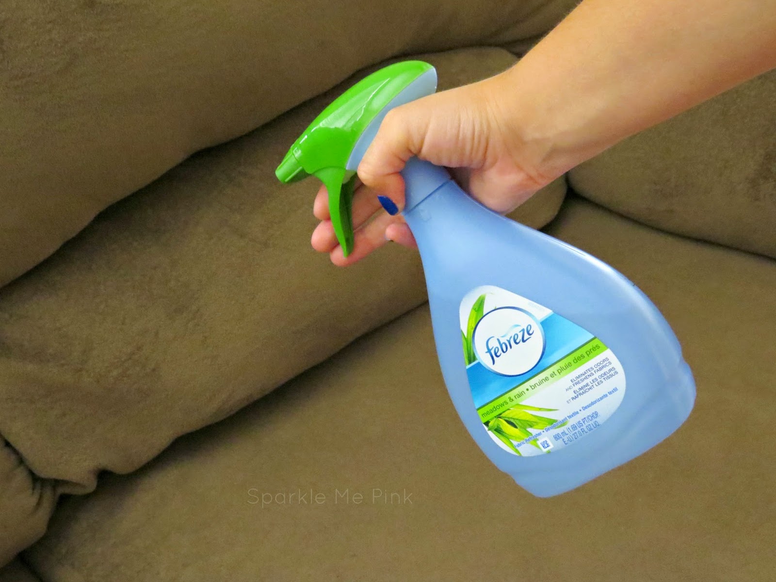 Sparkle Me Pink Prevent Going NoseBlind With Febreze