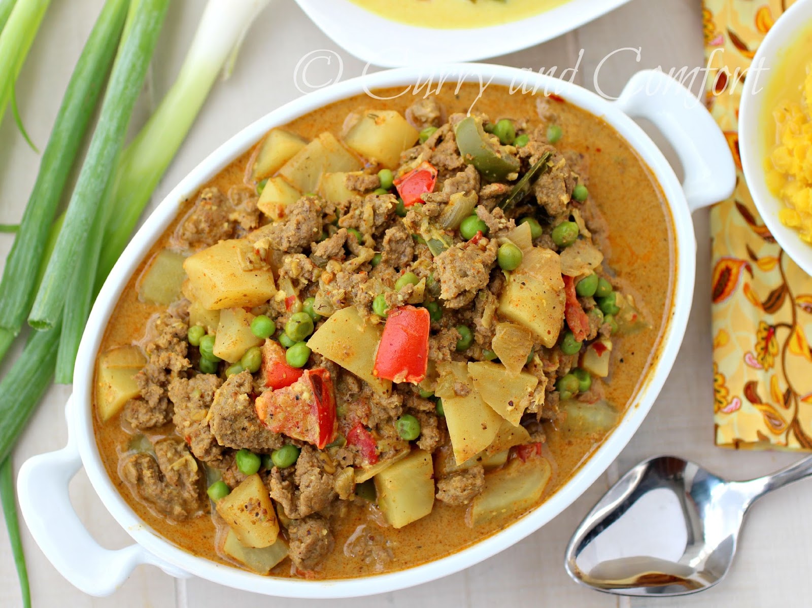 Kitchen Simmer Ground Beef and Potato Curry