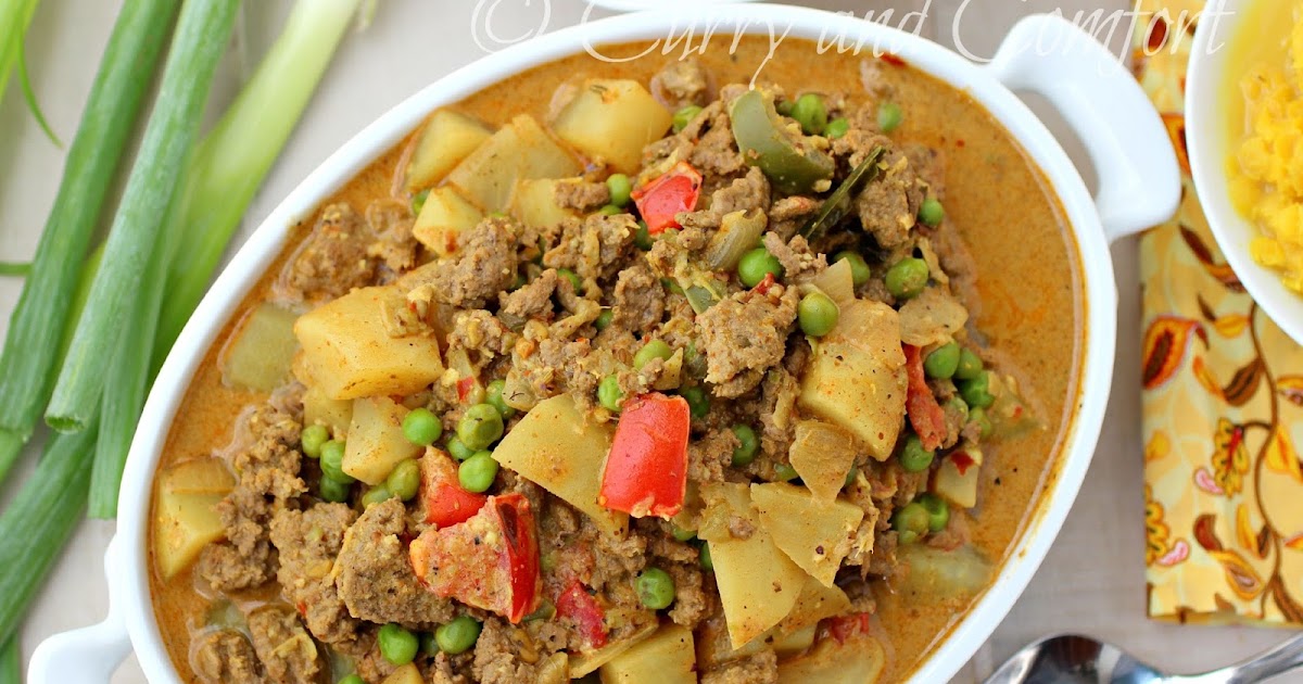 Kitchen Simmer Ground Beef and Potato Curry