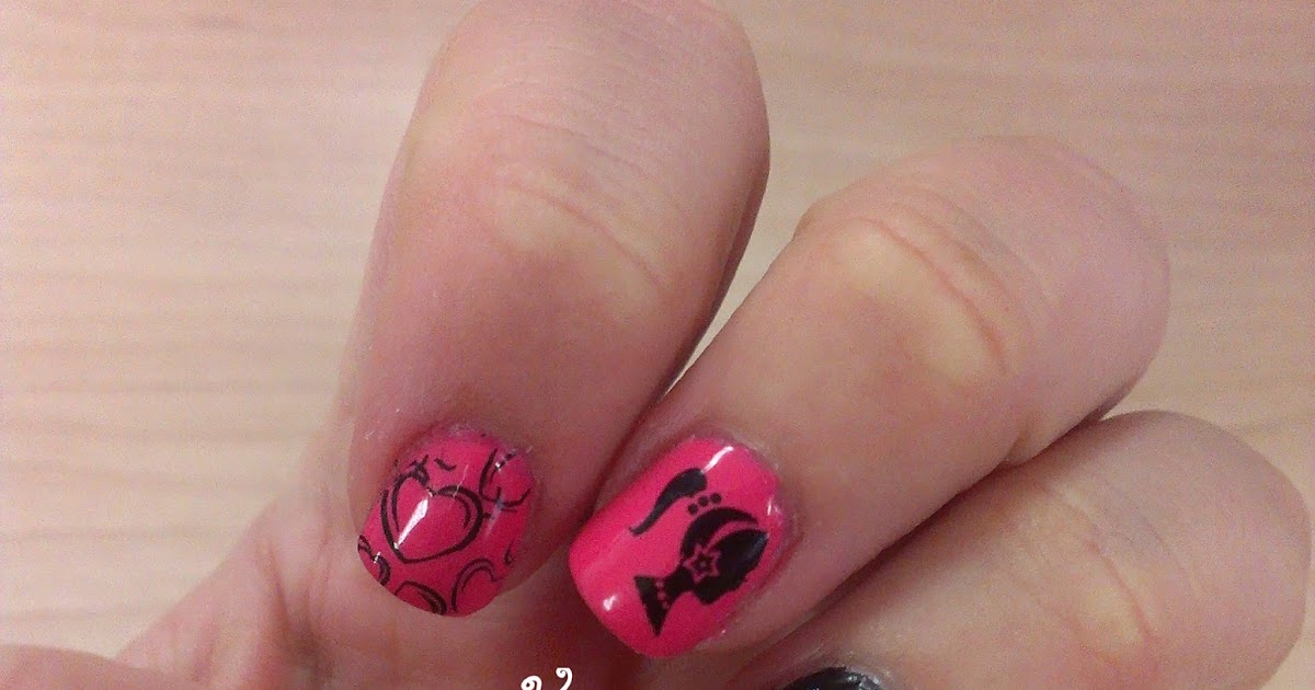 Getting Girly With Konad Grease The Movie Inspired Nails China Glaze 'Sugar Rush'