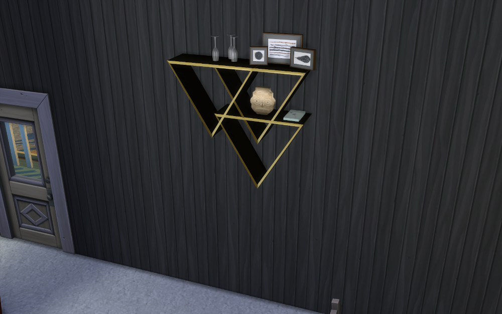 My Sims 4 Blog Shelves by WestwoodSims