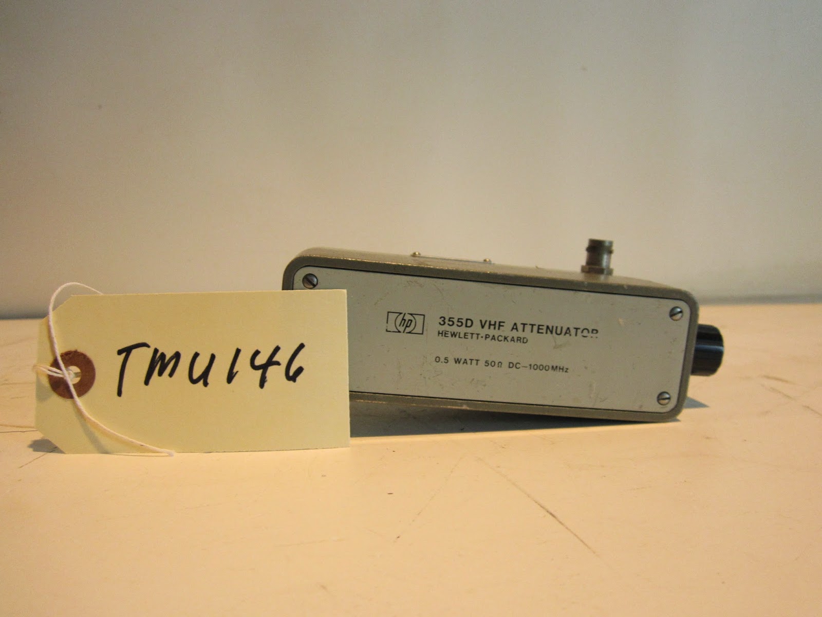 HP 355D VHF Attenuator 0.5 Watt 50Ohms (TMU146) Panatron Inc.
