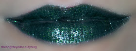Lime Crime Serpentina Lipstick from the Alchemy Collection swatch Lime Crime Serpentina Lipstick from the Alchemy Collection swatch