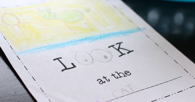 First Grade Blue Skies: Look! Sight Word Activity Freebie