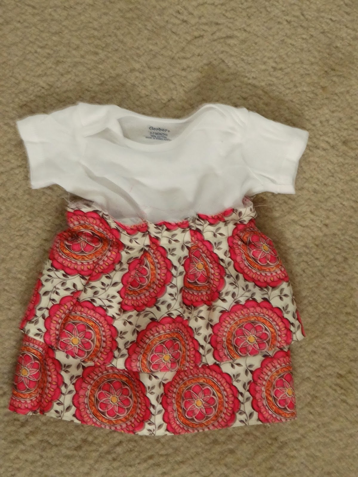 hello brownlow DIY Baby Onesie Dress