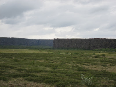 Asbyrgi from the side, Iceland