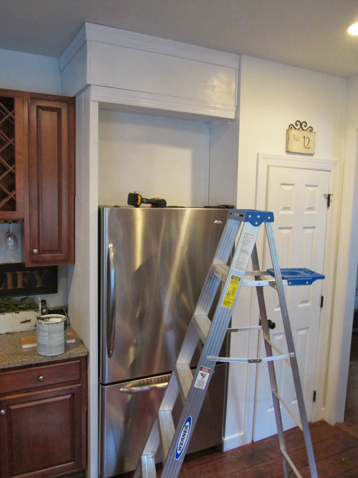 Down to Earth Style How to Frame in a Fridge