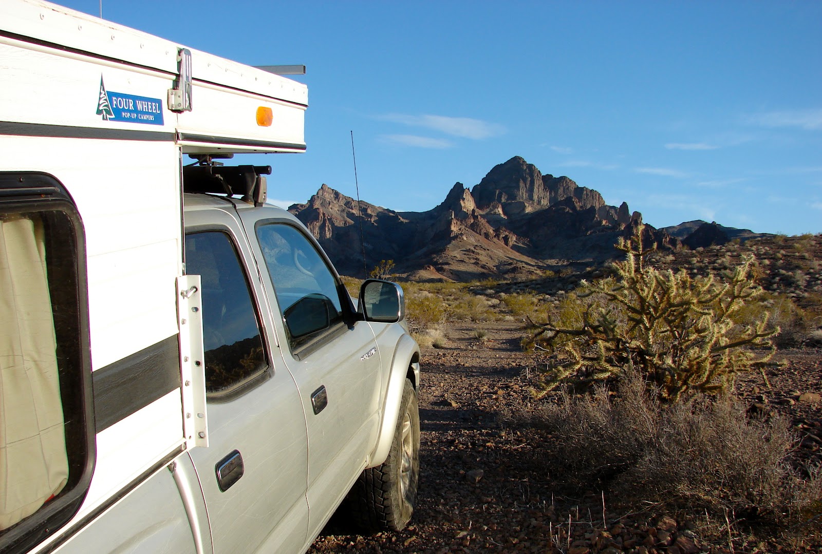 Our Four Wheel Camper Turtle Mountains