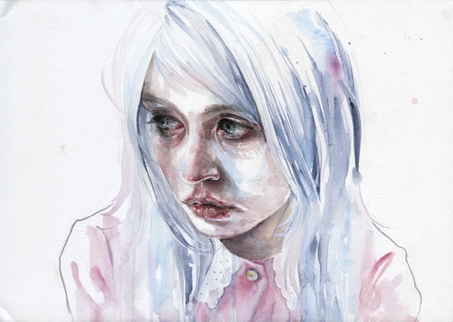 03-Allison-Harvard-Silvia-Pelissero-agnes-cecile-Watercolor-and-Oil-Paintings-Fading-and-Appearing-www-designstack-co