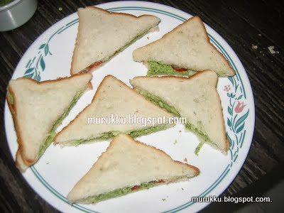 Mumbai sandwich is roadside food