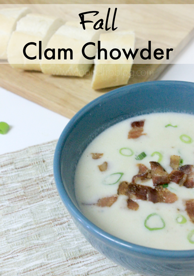 fall clam chowder recipe