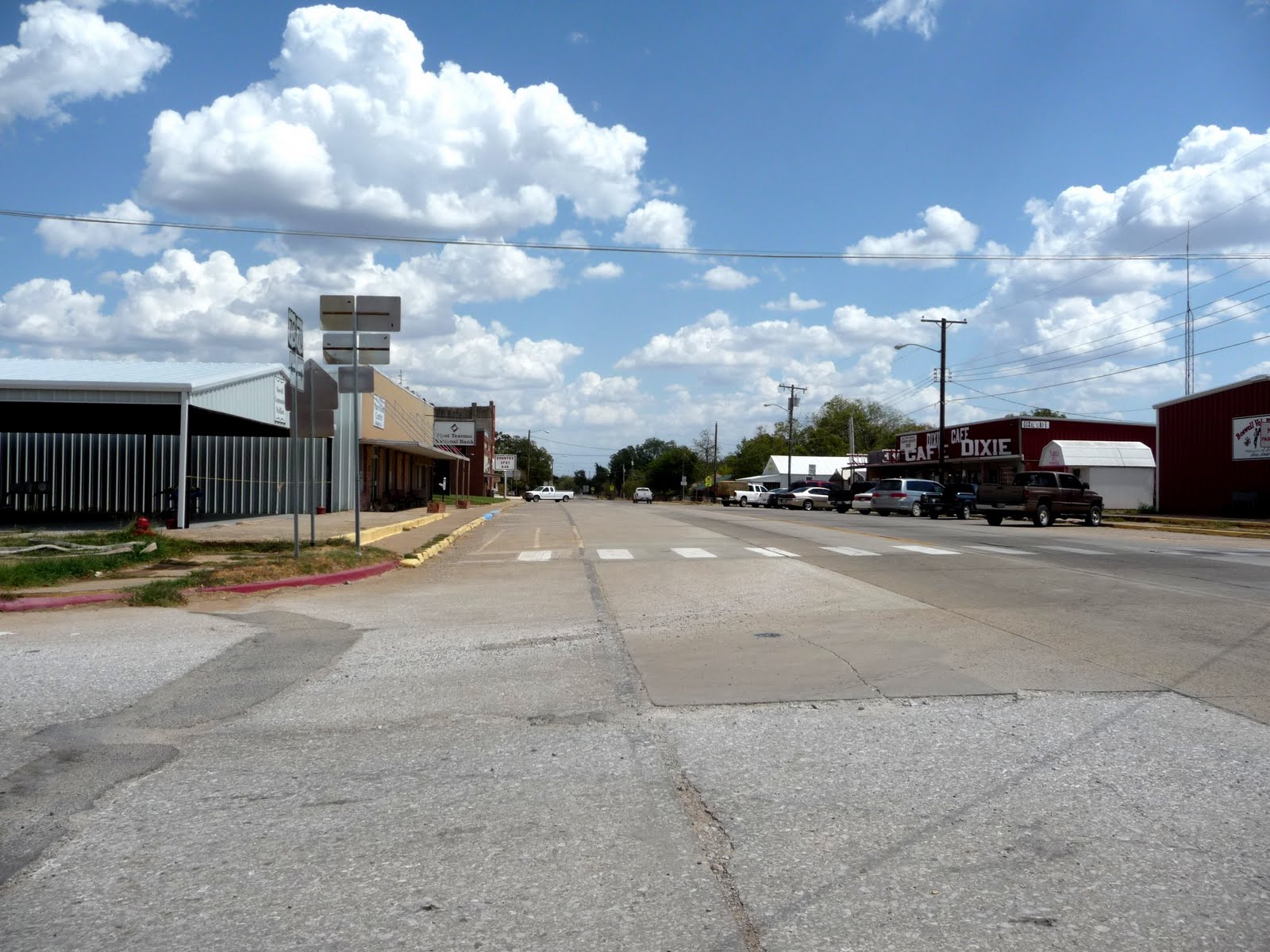 seniors walking across america DAY 237; HUGO BOSWELL, OKLAHOMA