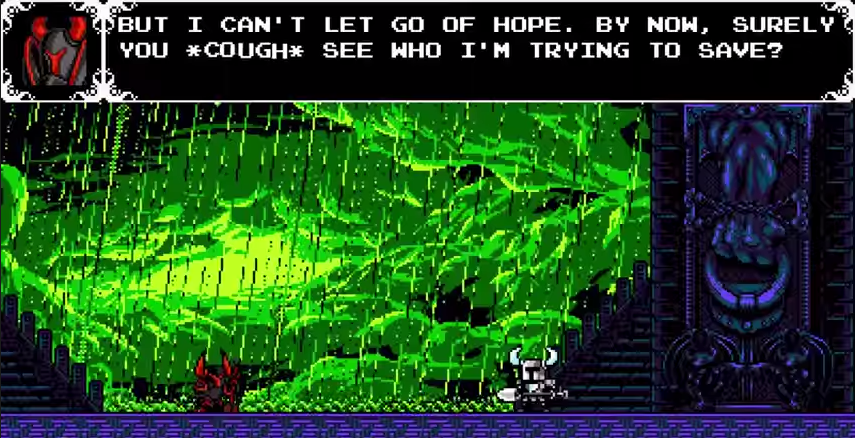 Shovel Knight Black Knight End