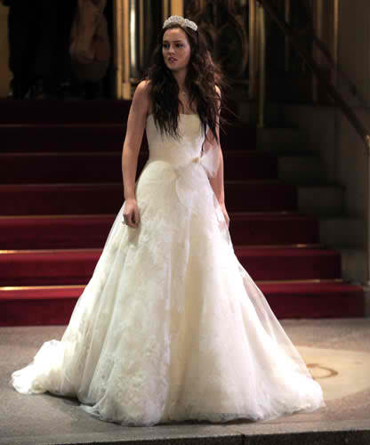 Gossip Girl Blair Wedding Fashion Dresses