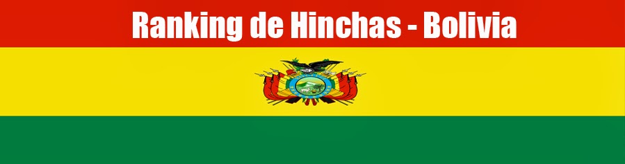 Ranking de Hinchas - Bolivia