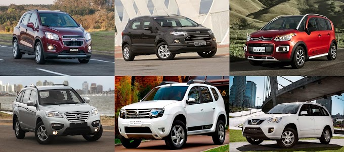 COMPARATIVO - SUVs COMPACTOS