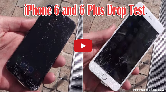 Watch iPhone 6 and 6 Plus Drop Test on Viral Video Watch iPhone 6 and 6 Plus Drop Test on Viral Video