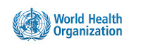The official logo of WHO - World Health Organization
