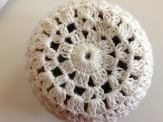 crochet baby beanie