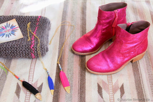 bensimon,bensimon hossegor,boots western,rose,pink,beach plumes,navajo