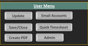 excel vba macros timesheet dashboard