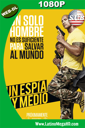 Un Espía y Medio (2016) Subtitulado HD WEB-DL 1080P - 2016