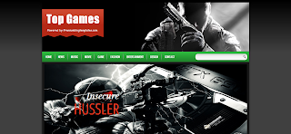 Top Games II Blogger Template design for game related blogger blog's. its 2 column blogger template with 1 right sidebar