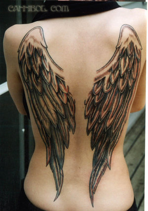Every one wants to have a unique and Latest Angel Wings Tattoo Design