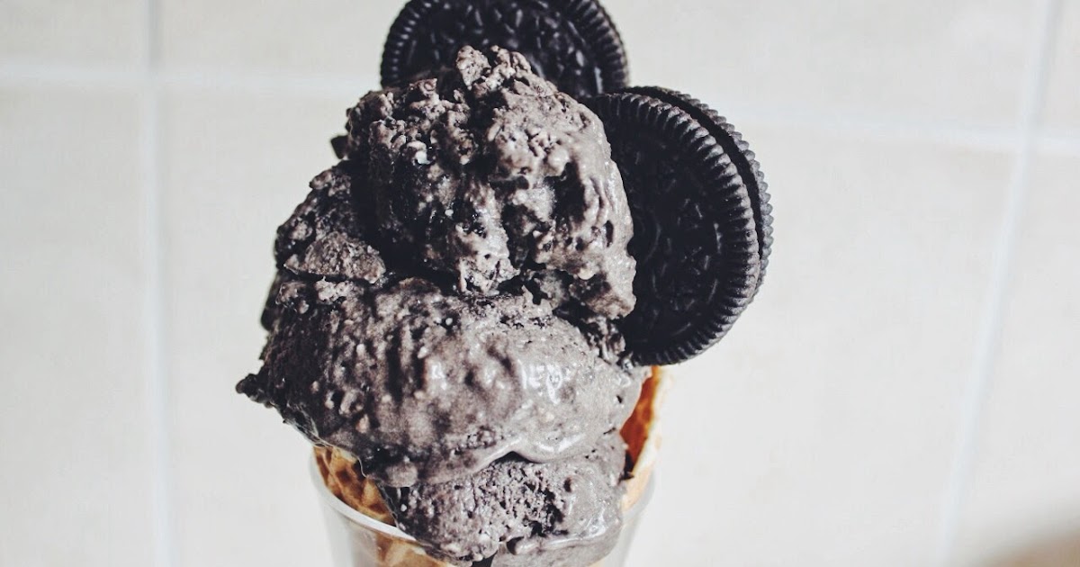 Creamy Oreo Vegan IceCream IceCream and Giggles
