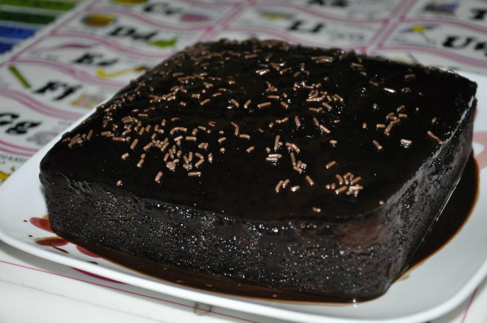 Inilah yang dinamakan kehidupan: Kek Coklat Lembab - moist