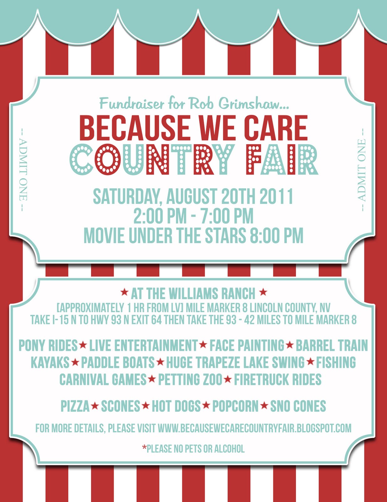 robs story because we care country fair adopt a family flyer